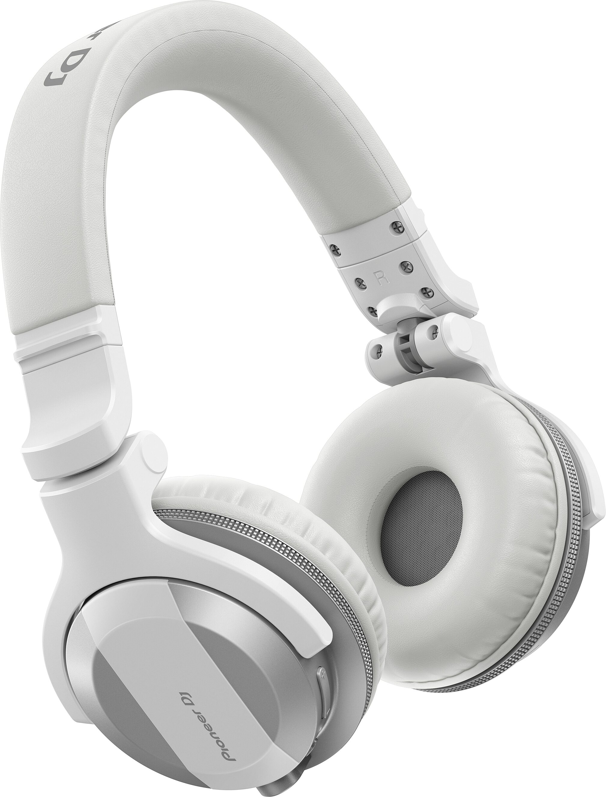 Pioneer DJ HDJ-CUE1BT Wireless Bluetooth DJ Headphones, White, HDJ-CUE1BT-W, Action Position Back