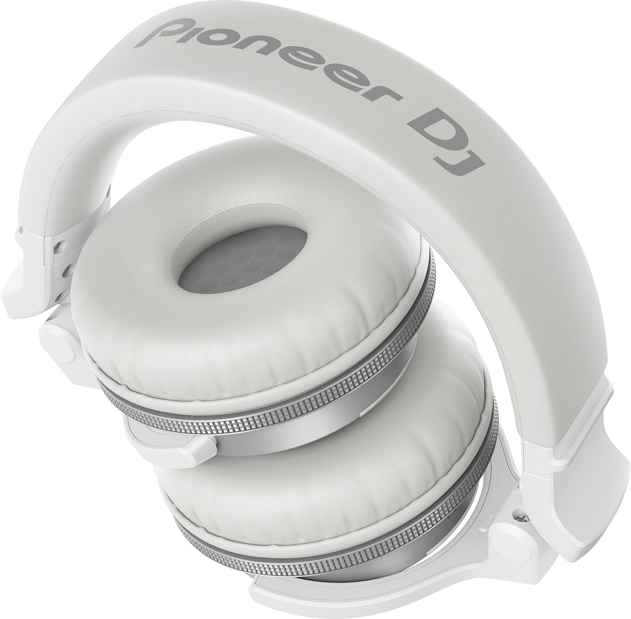 Pioneer DJ HDJ-CUE1BT Wireless Bluetooth DJ Headphones, White, HDJ-CUE1BT-W, Action Position Back