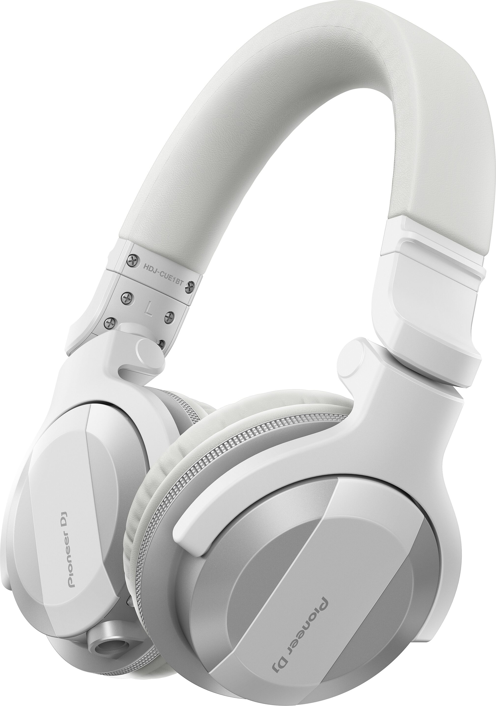 Pioneer DJ HDJ-CUE1BT Wireless Bluetooth DJ Headphones, White, HDJ-CUE1BT-W, Action Position Back