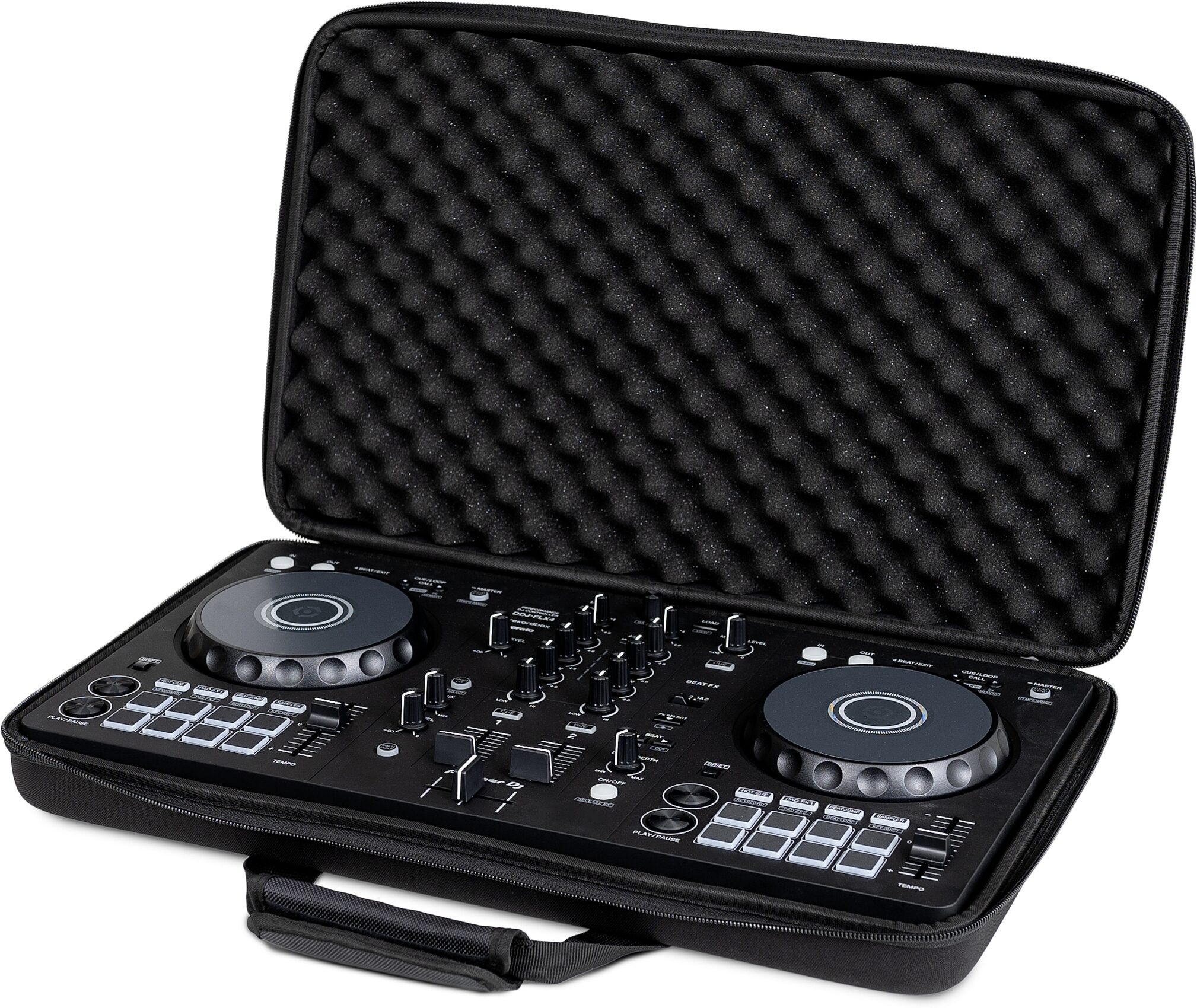 Headliner Pro Fit Case for Pioneer DDJ-FLX4, New, Action Position Back