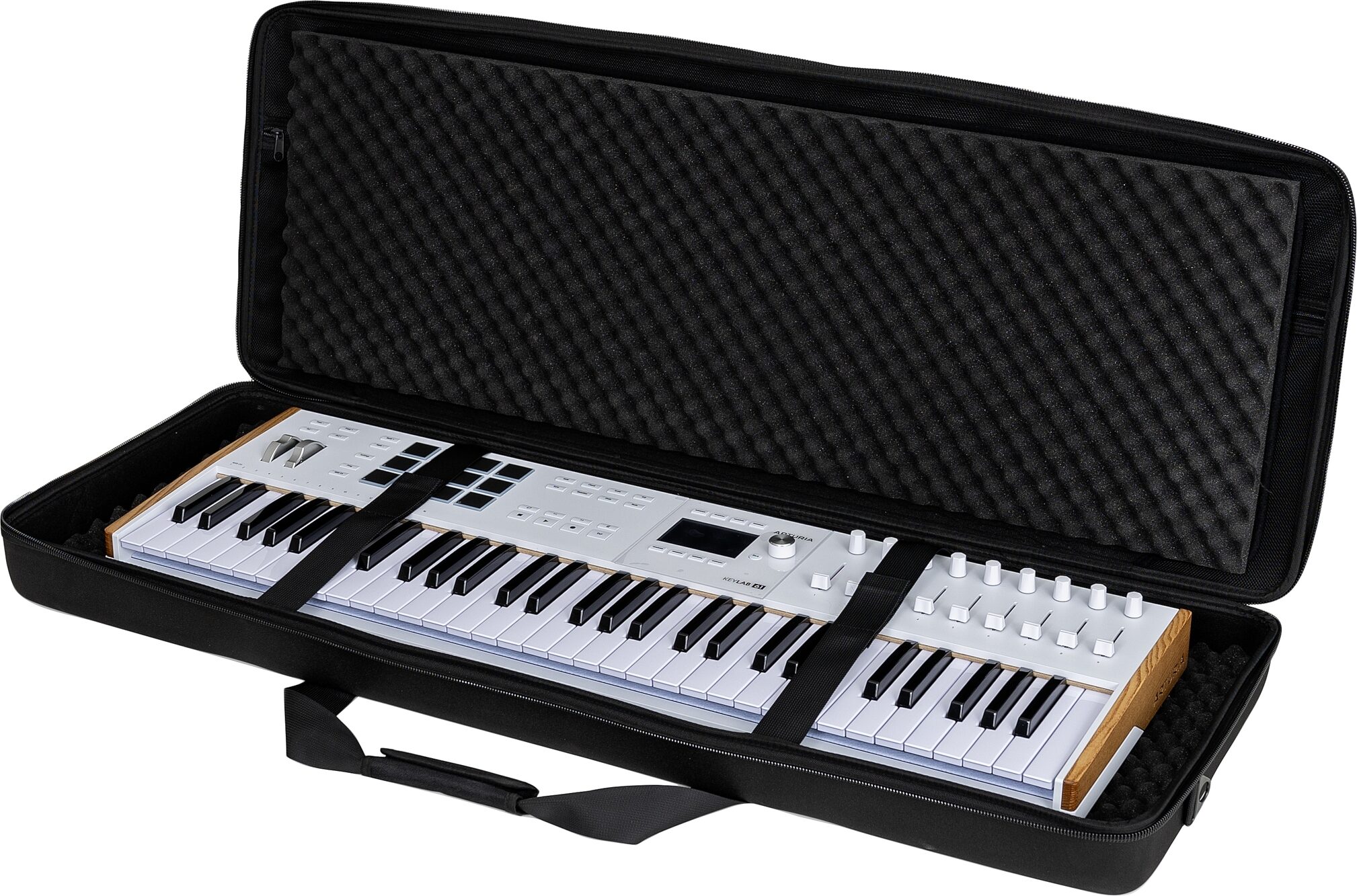 Headliner Pro-Fit Case Keyboard 61 Keyboard Case, New, Action Position Back