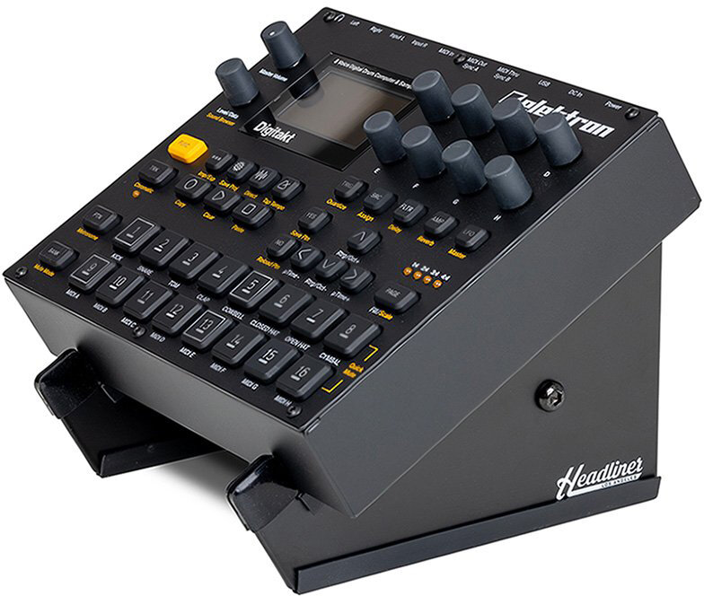 Headliner Desktop Small Production Stand, Small, Action Position Back