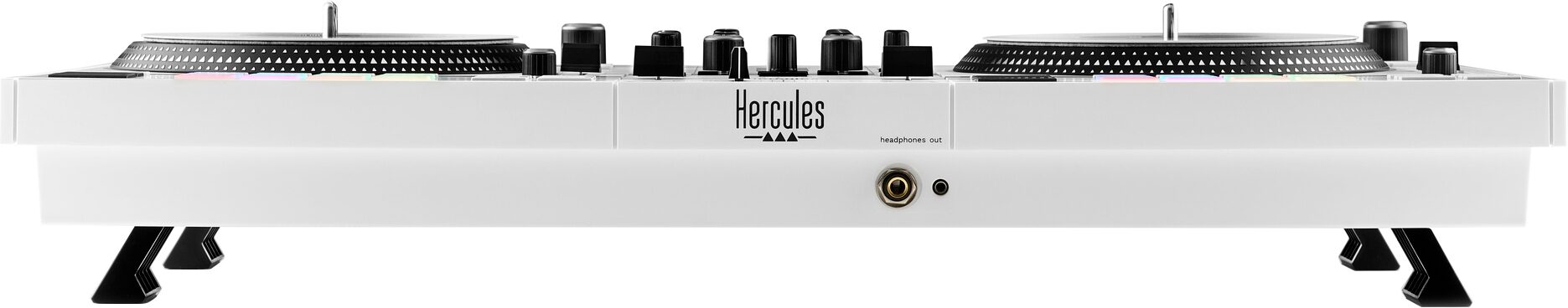 Hercules DJControl Inpulse T7 DJ Controller, White, Action Position Back