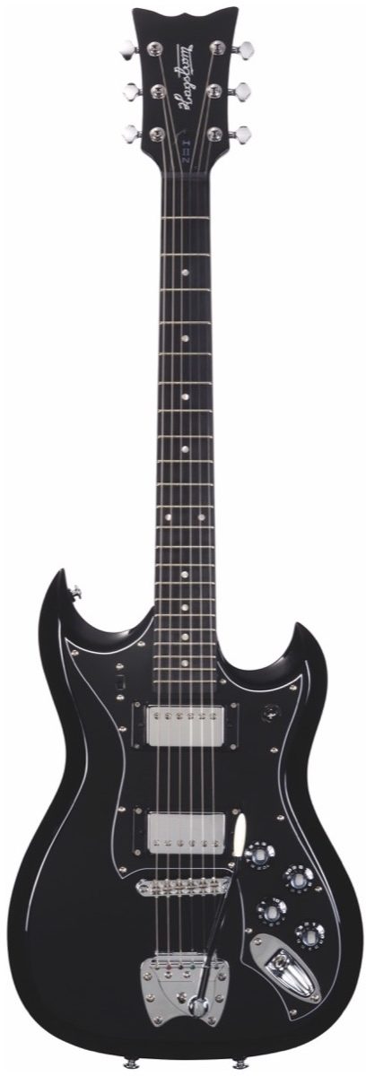 Hagstrom Retroscape H-IIN HB Electric Guitar, Main
