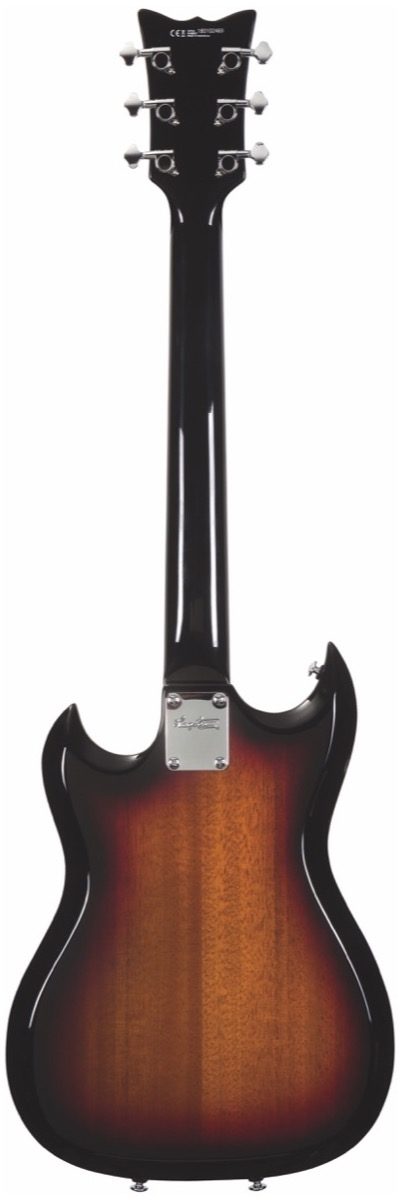 Hagstrom Retroscape H-IIN HB Electric Guitar, View