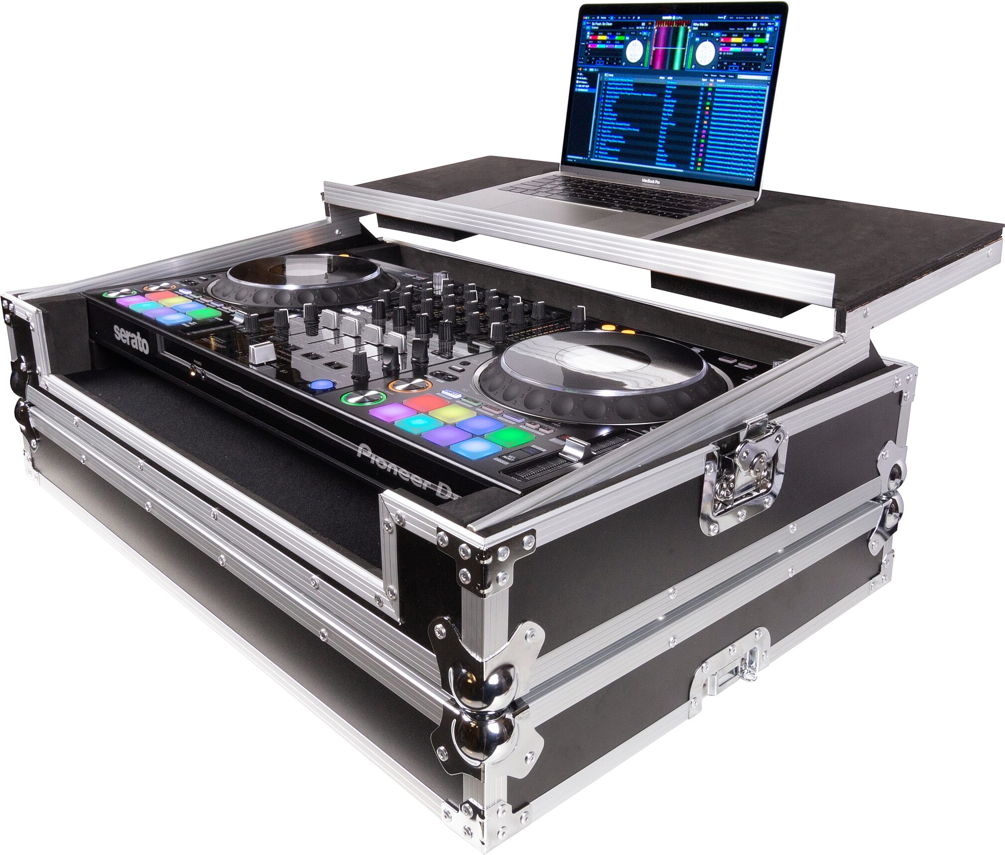 Headliner Flight Case for Pioneer DDJ-1000SRT, Action Position Back