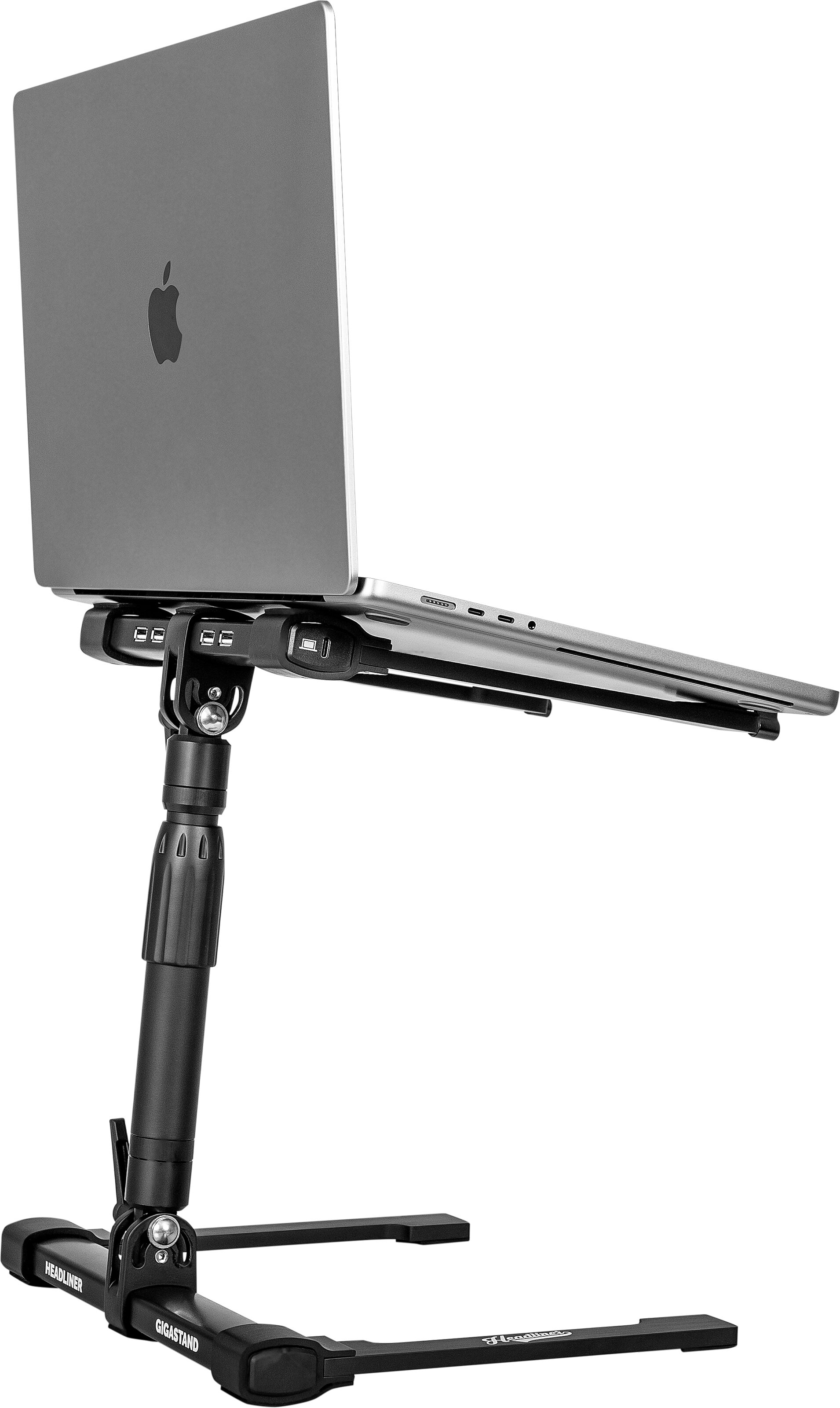 Headliner Gigastand Laptop Stand with USB Hub, New, Action Position Side