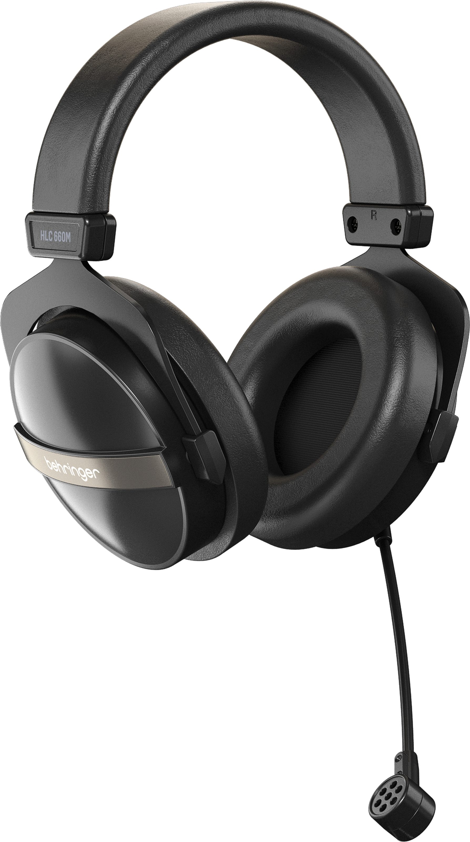 Behringer HLC 660M Multipurpose Headphones with Microphone, Action Position Back