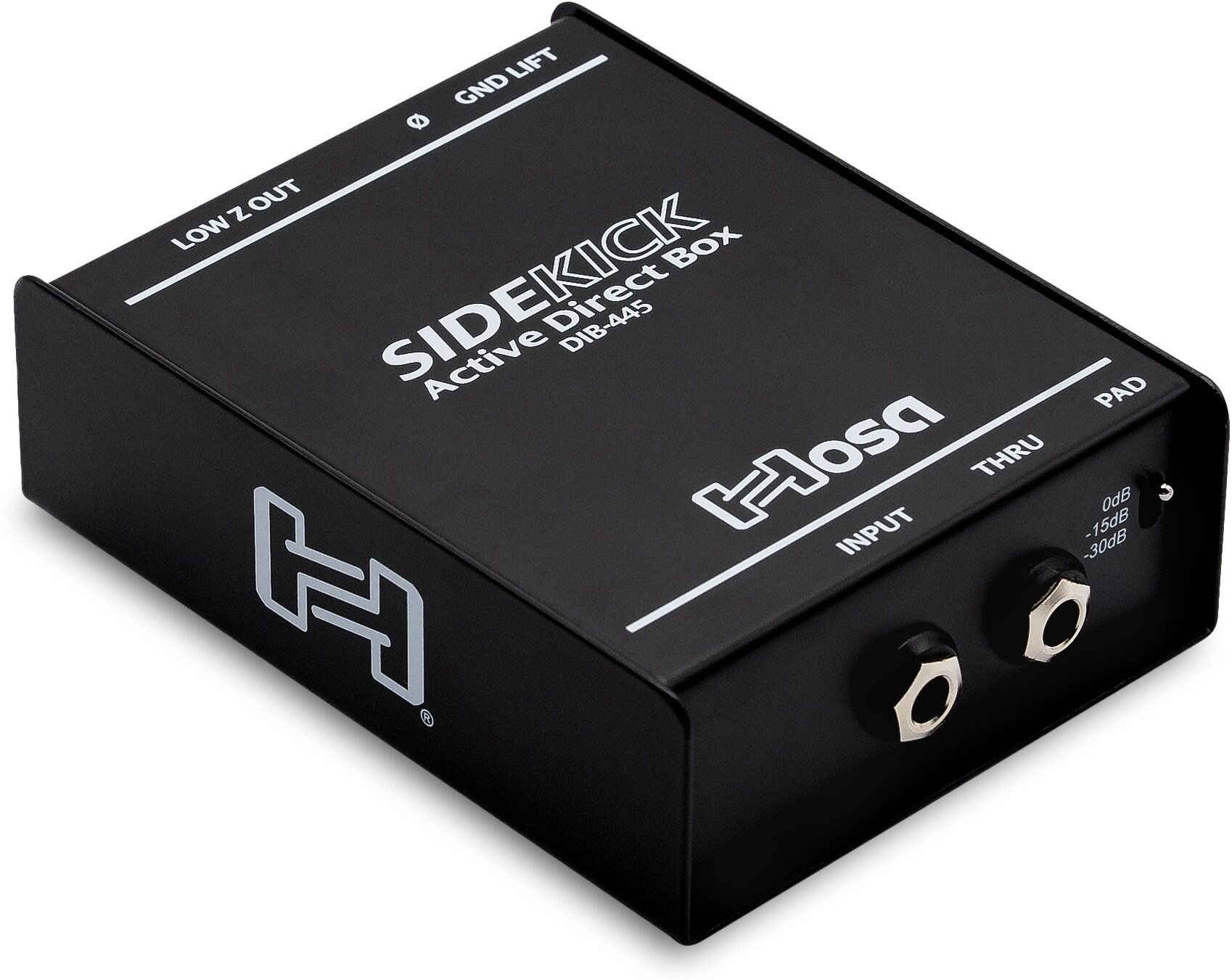 Hosa SideKick DIB-445 Active Direct Box, New, Action Position Back
