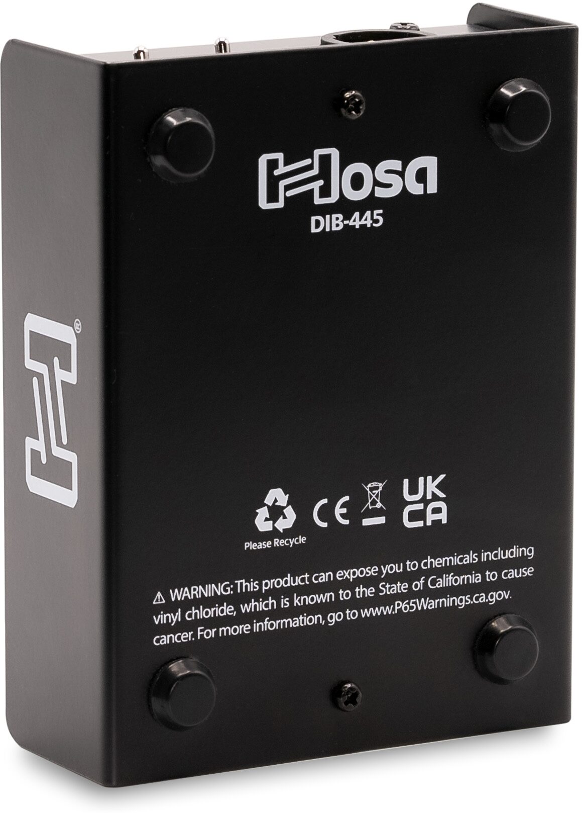 Hosa SideKick DIB-445 Active Direct Box, New, Action Position Back