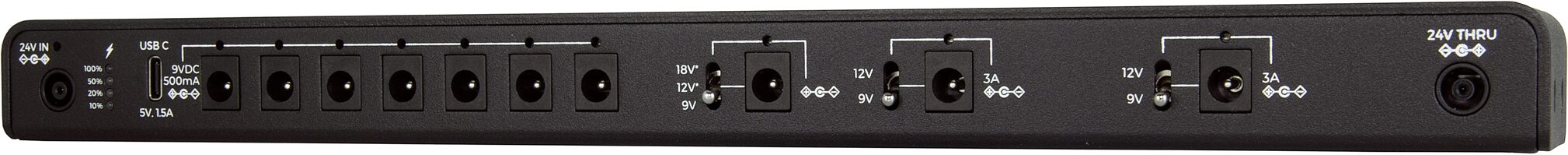 Walrus Audio Canvas Power HP Plus Link, New, Action Position Back