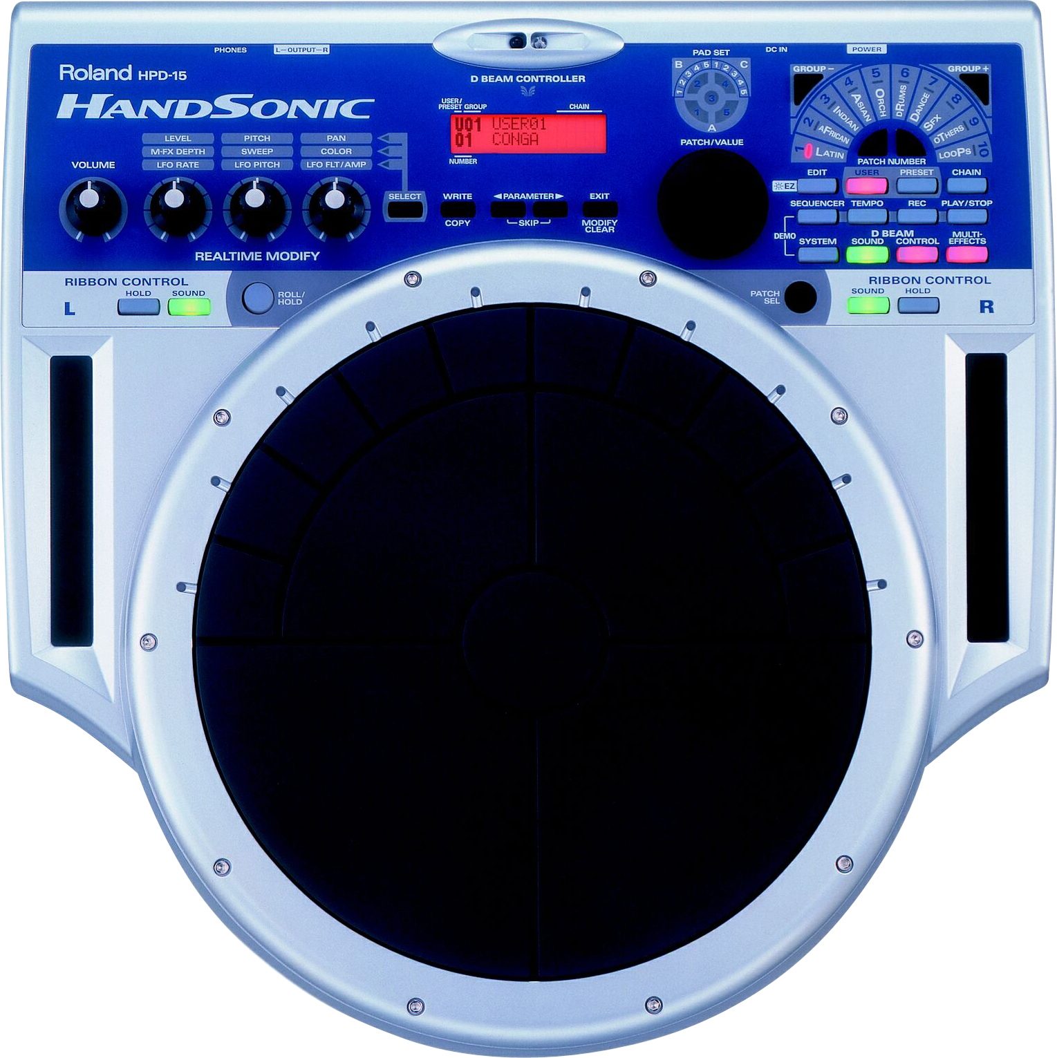 Roland 電子パーカッション handsonic HPD-15-