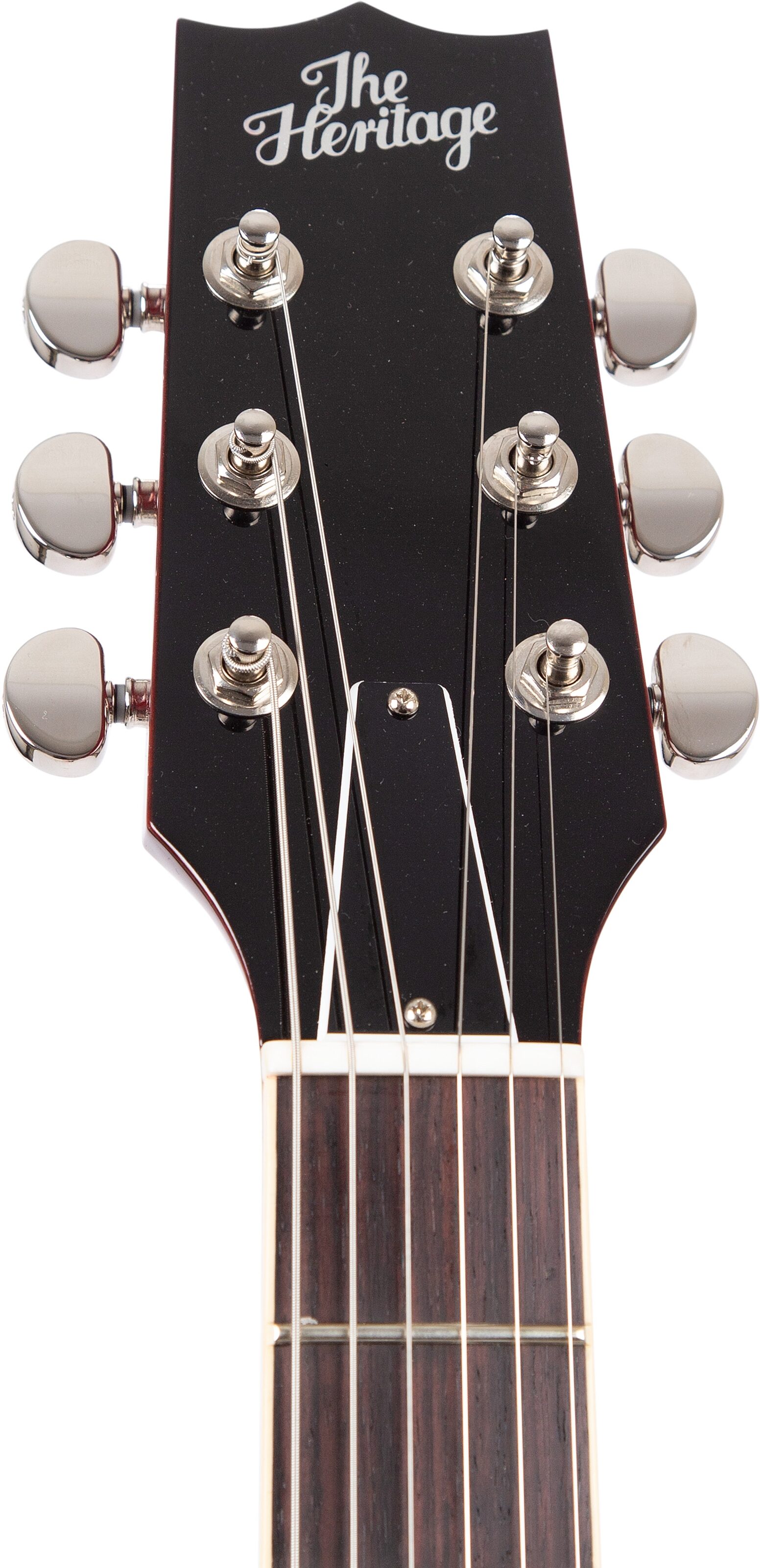 Heritage Standard H-530 Hollowbody Electric Guitar, Transparent Cherry, Action Position Back