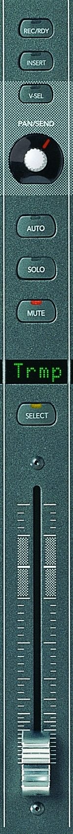 Mackie HUI Universal DAW Controller, Channel Strip