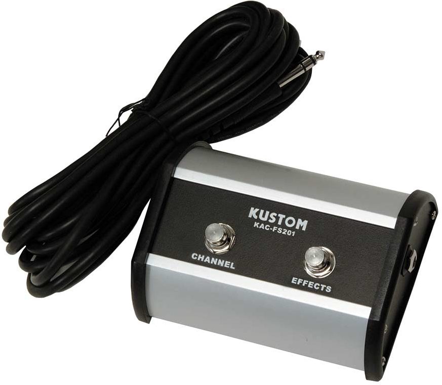 Kustom HV30 Guitar Combo Amplifier (30 Watts, 1x12 in.), Footswitch