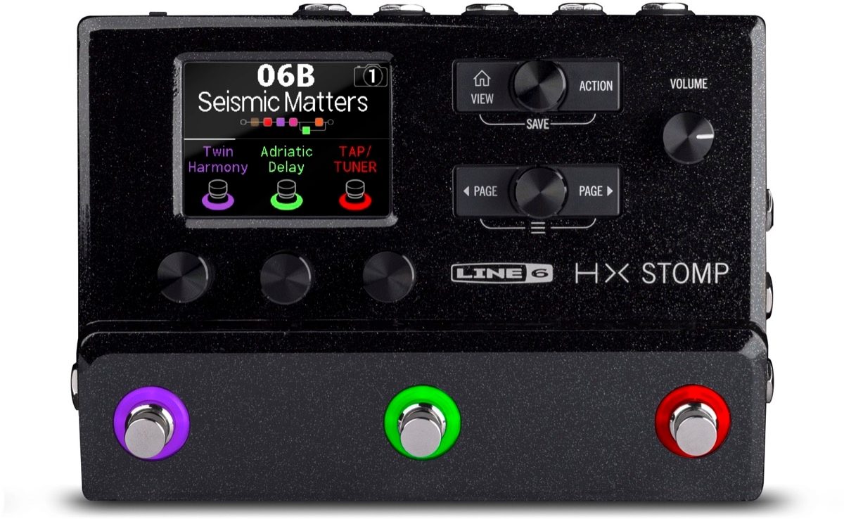 Line 6 HX Stomp Multi-Effects Processor Pedal | zZounds