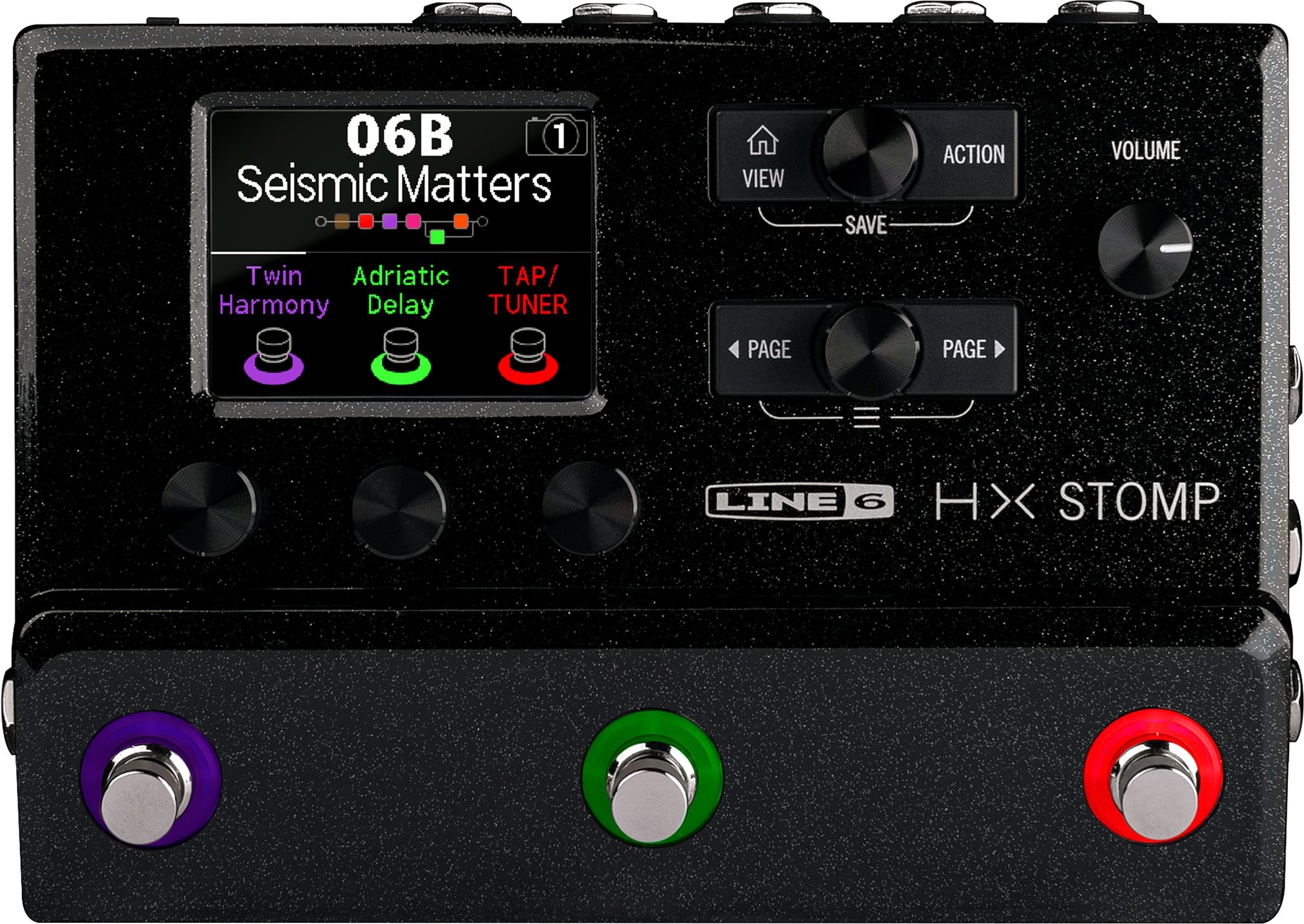 Line 6 HX Stomp Multi-Effects Processor Pedal | zZounds