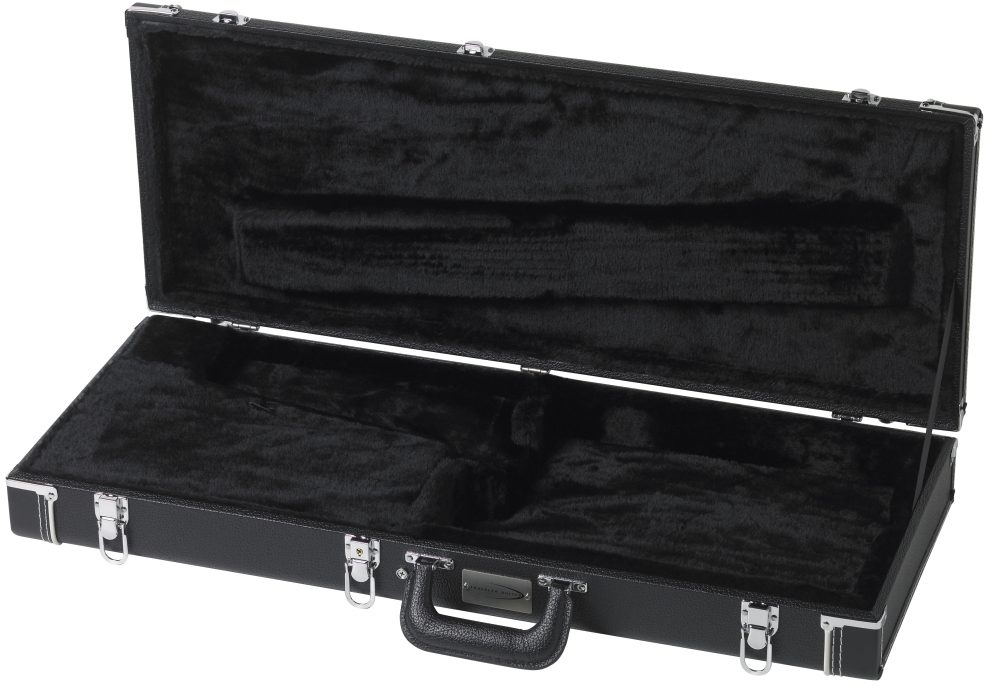 Traveler Guitar Hardshell Case, Black - Empty