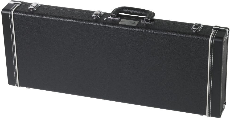 Traveler Guitar Hardshell Case, Black - Upright