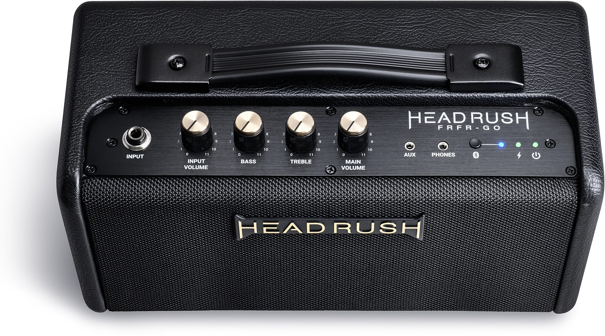 Headrush FRFR GO Rechargeable Bluetooth Amplifier, New, Action Position Back