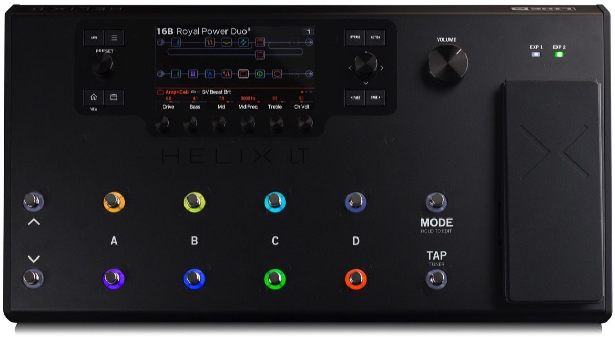 Line 6 Helix LT Amp and Effects Processor | zZounds