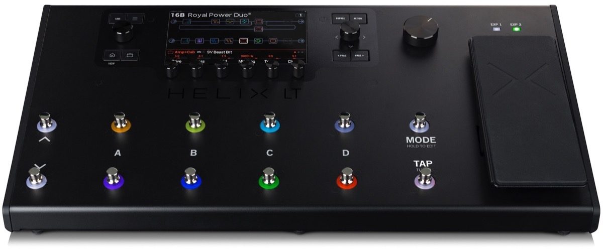 Line 6 Helix LT Modeling Electric Guitar Processor | zZounds