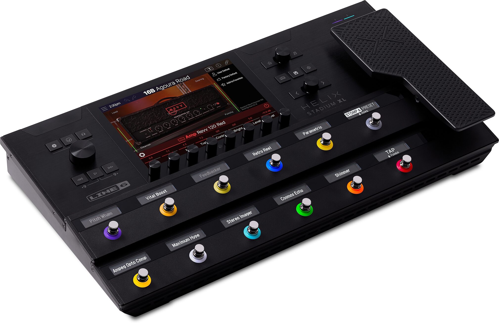 Line 6 Helix Stadium XL Floor Multi-Effects Processor Pedal, New, Action Position Back