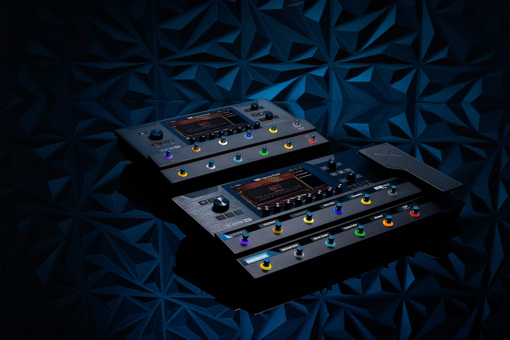 Line 6 Helix Stadium XL Floor Multi-Effects Processor Pedal, New, Action Position Back