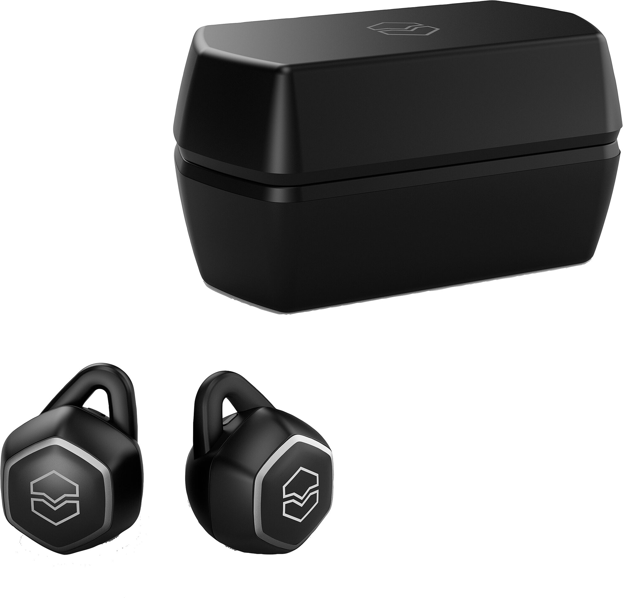 V-Moda Hexamove Pro True Wireless Bluetooth Earbuds, Action Position Back