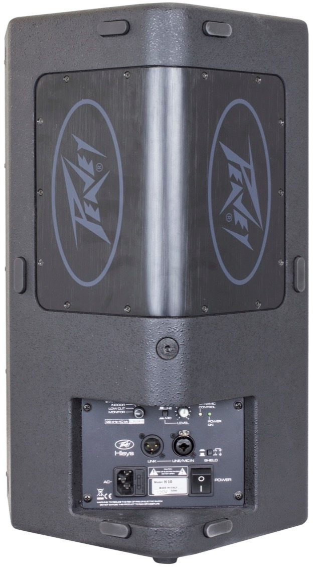 Peavey HIsys-10 Powered PA Speaker (600 Watts, 1x10"), Back