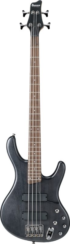 Ibanez EBD700 Electric Bass, Transparent Black Flat