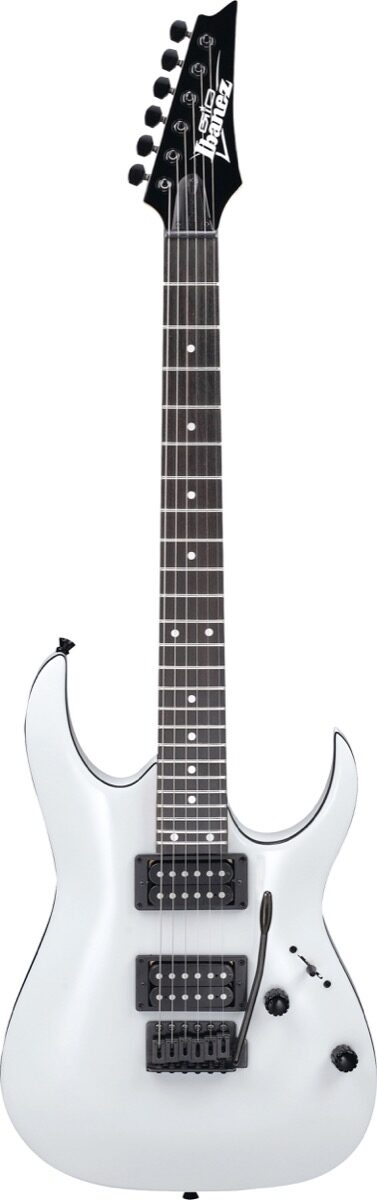 Ibanez GRGA120 Gio Series Electric Guitar, White, Open Box (Very Good), White