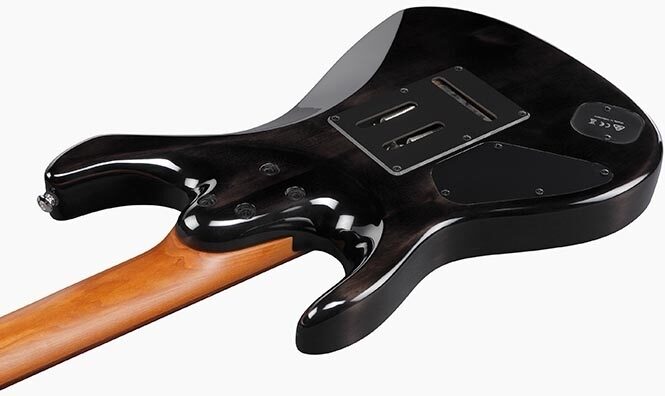 Ibanez Premium AZ427P1PB 7-String Electric Guitar (with Gig Bag), Action Position Back