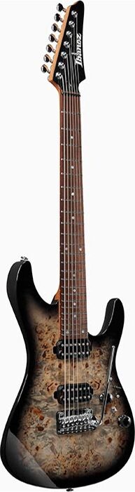 Ibanez Premium AZ427P1PB 7-String Electric Guitar (with Gig Bag), Action Position Back
