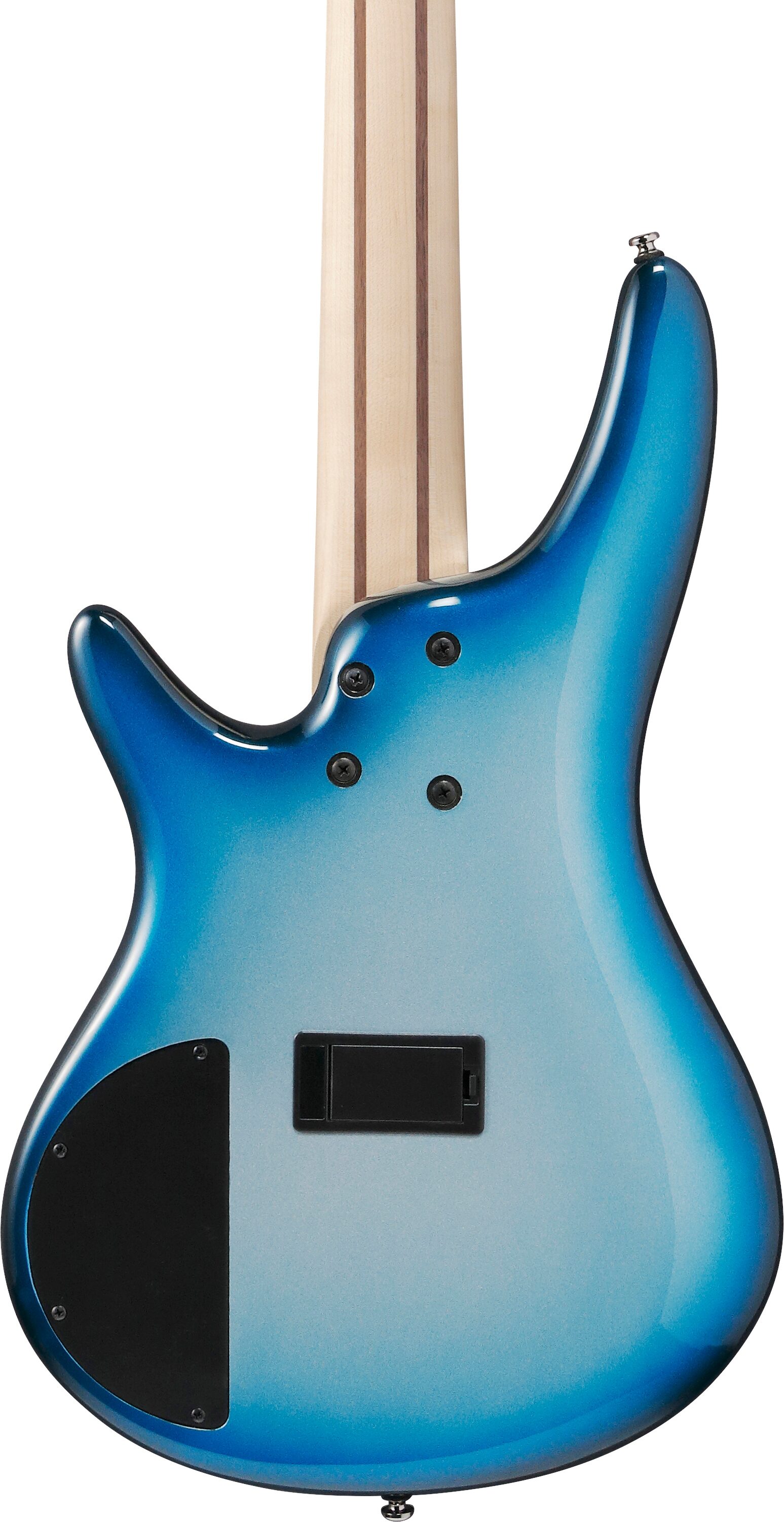 Ibanez SR305E Electric Bass, 5-String, Deep Ocean Metallic, Action Position Back