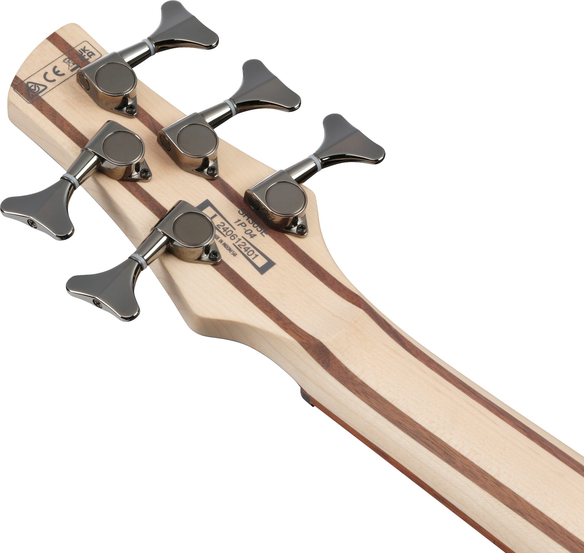 Ibanez SR305E Electric Bass, 5-String, Deep Ocean Metallic, Action Position Back