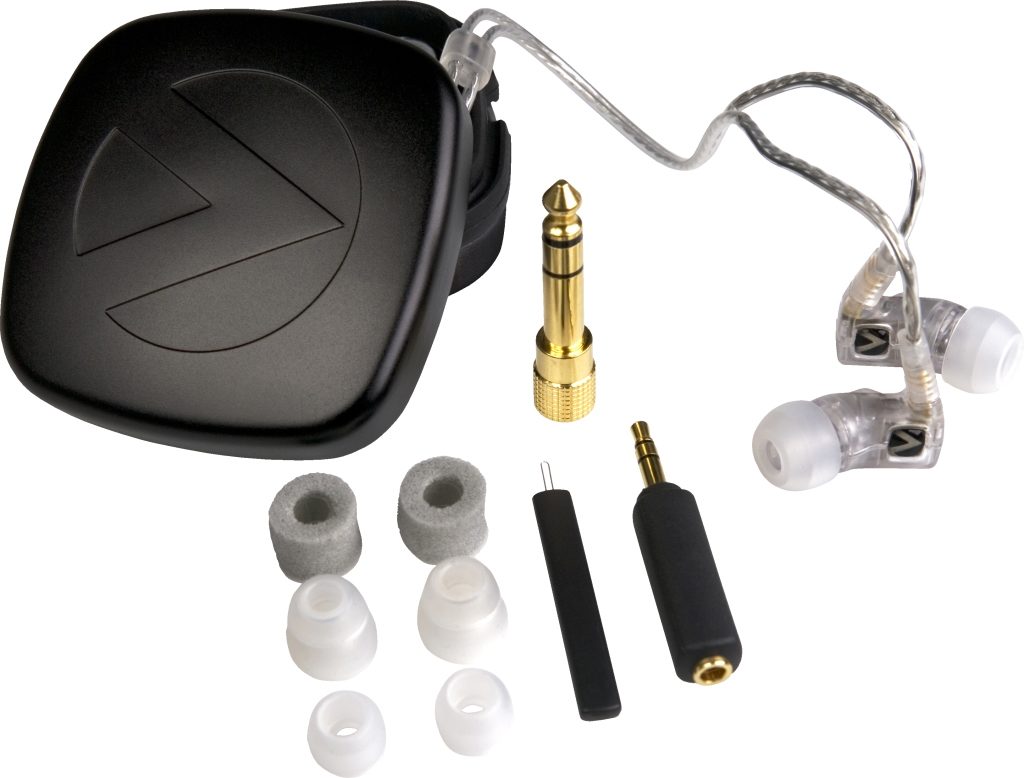 M-Audio IE30 Dual Driver Reference Earphones, Everything Included