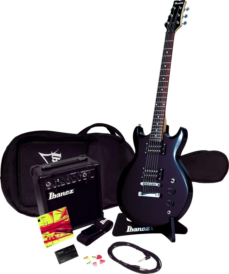Ibanez IJS20 Jumpstart Electric Guitar Package, Black Night