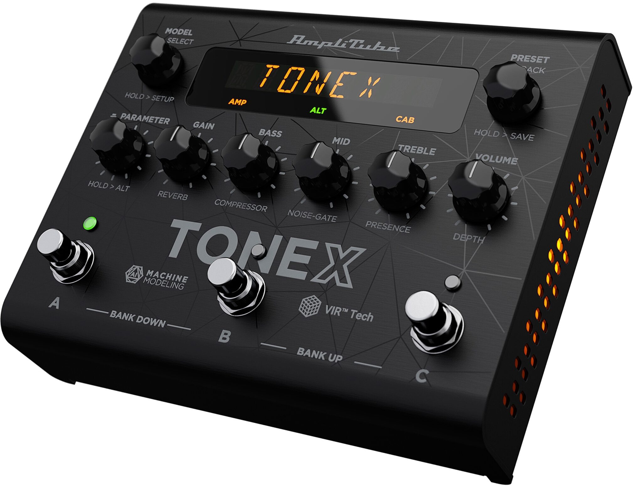 IK Multimedia AmpliTube TONEX Pedal Amp Modeling Pedal