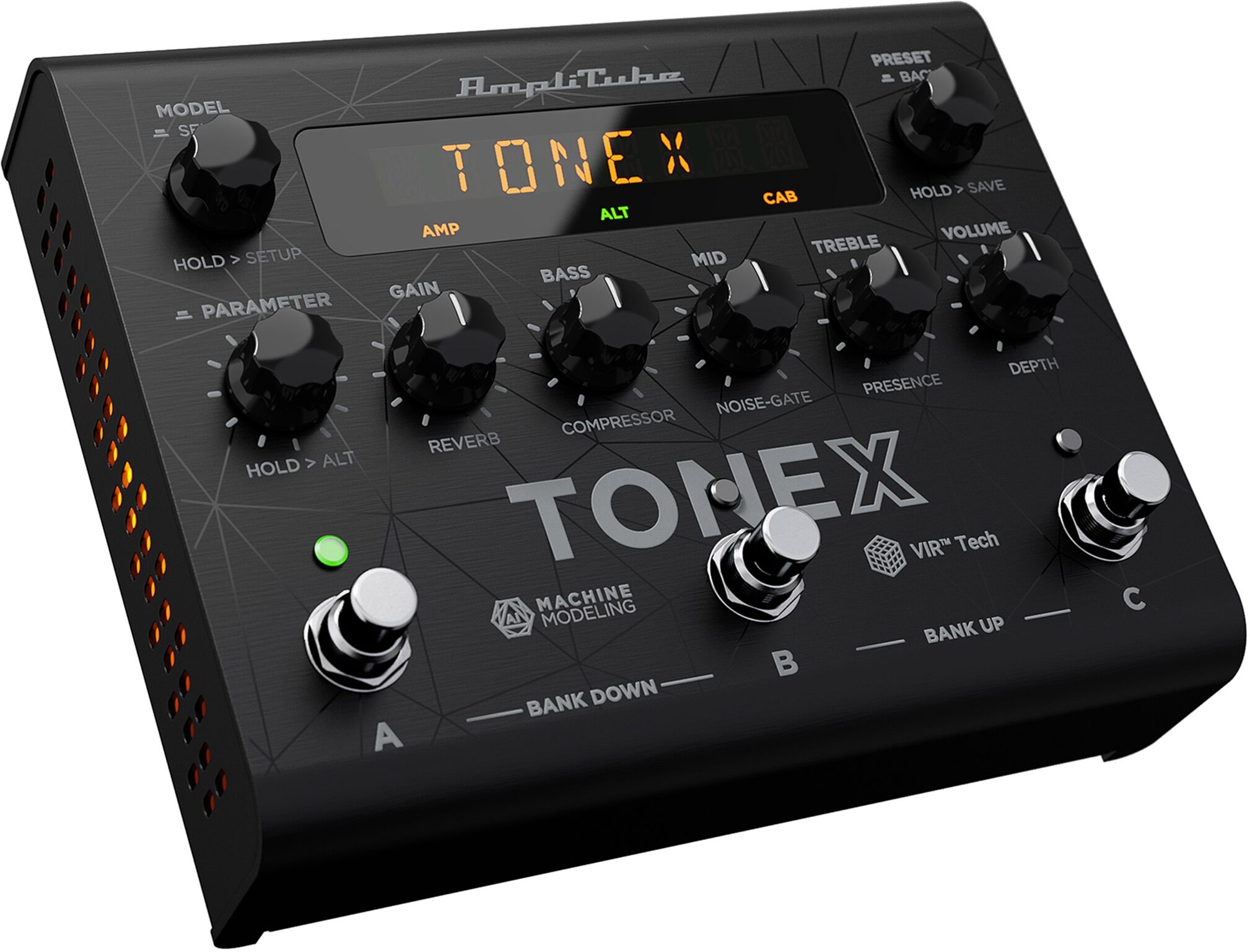 IK Multimedia AmpliTube TONEX Pedal Amp Modeling Pedal