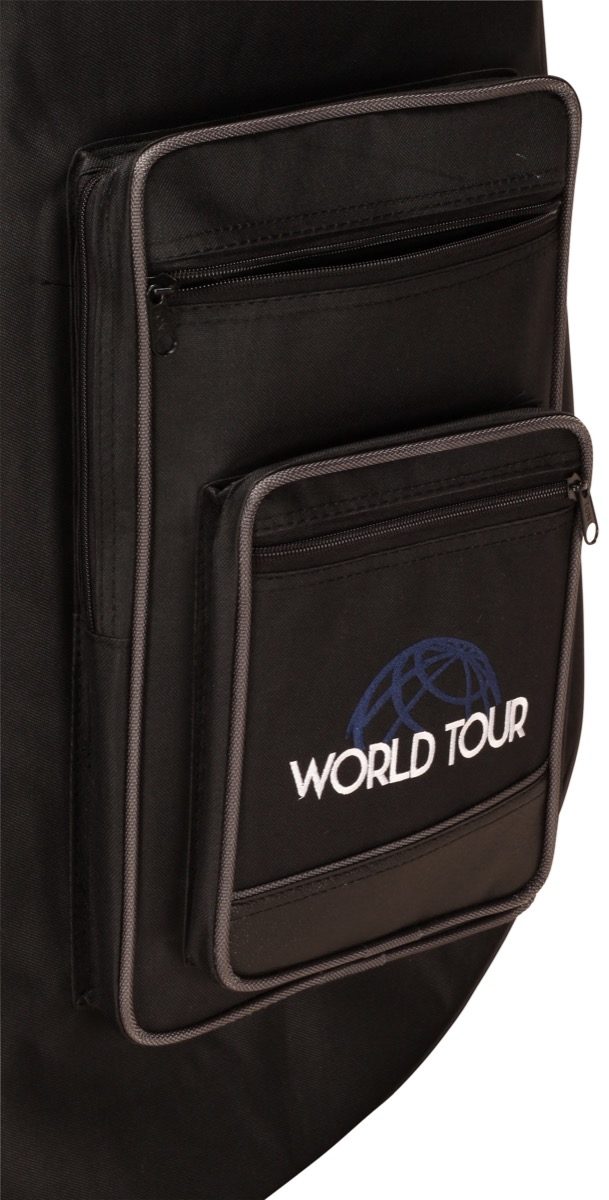 World Tour Deluxe 20mm Explorer Guitar Gig Bag, New, Side 10