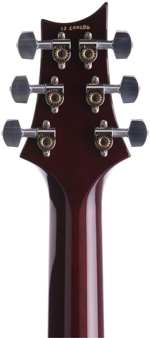 PRS Paul Reed Smith Custom 24 2013 Electric Guitar (with Case), McCarty Tobacco Burst - Headstock Back