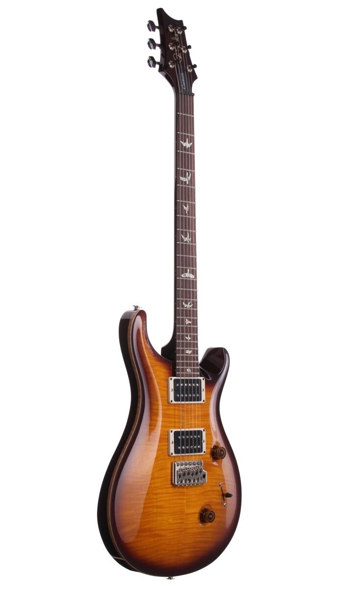 PRS Paul Reed Smith Custom 24 2013 Electric Guitar (with Case), McCarty Tobacco Burst - Angle