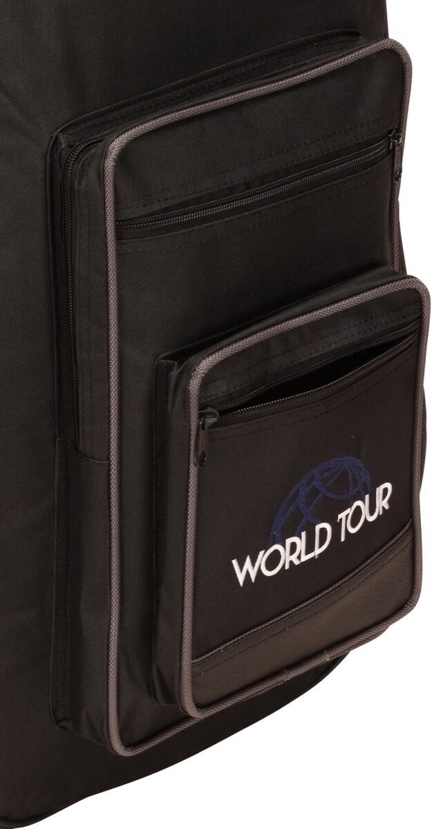 World Tour Deluxe 20mm Bass Guitar Gig Bag, New, Side 7