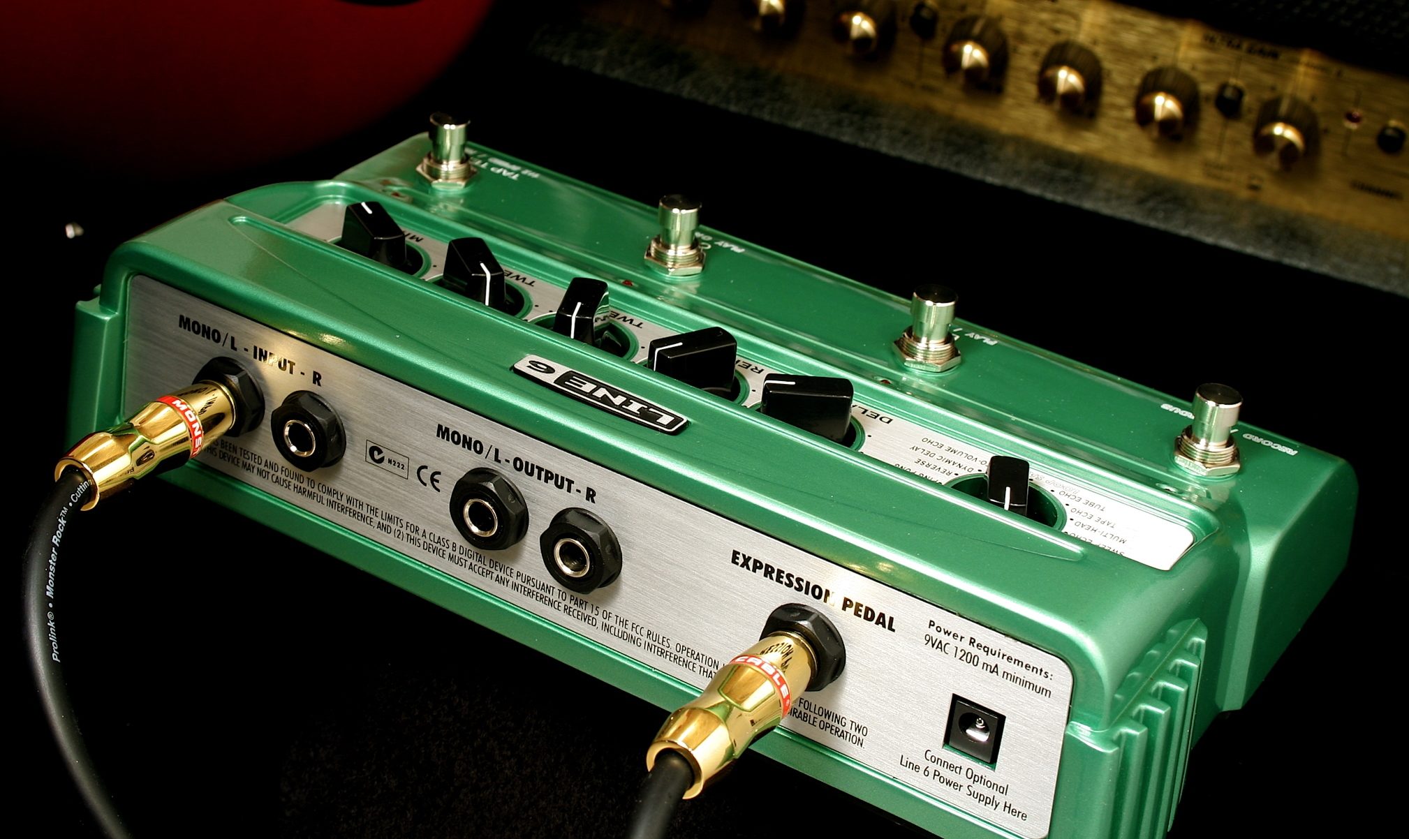 LINE6 ラインシックス DL4 delay modeler アダプタ付き - エフェクター