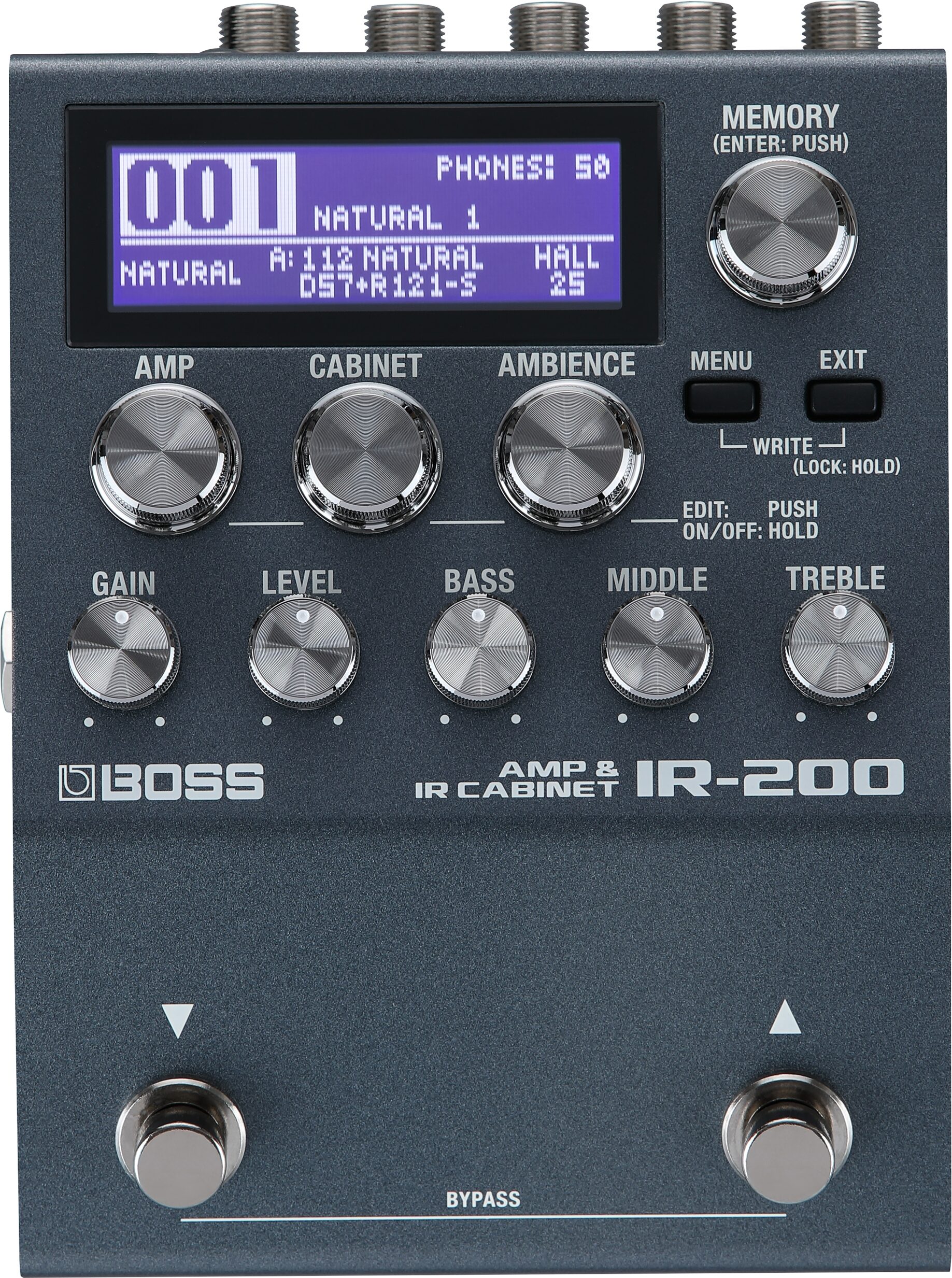 Boss IR-200 Amp and Cabinet Processor Pedal