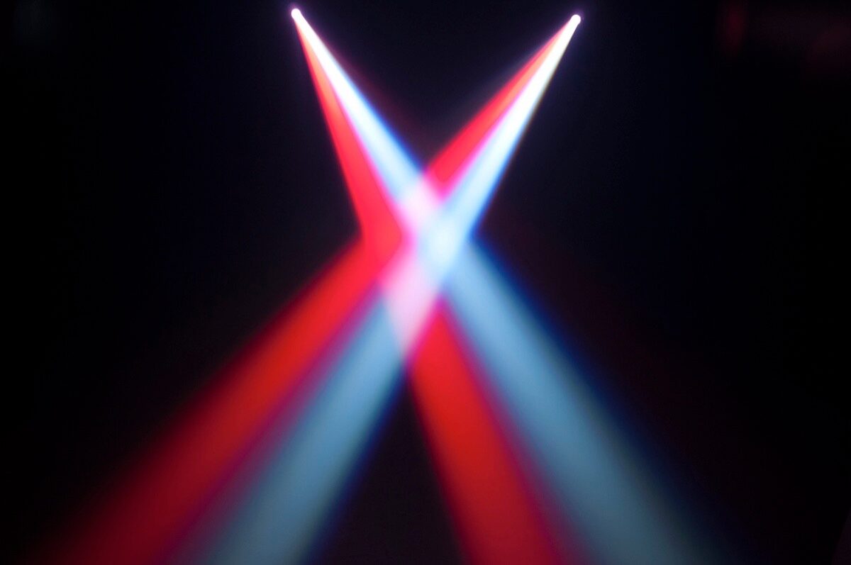 American DJ Inno Pocket Beam Q4 Stage Light, FX2