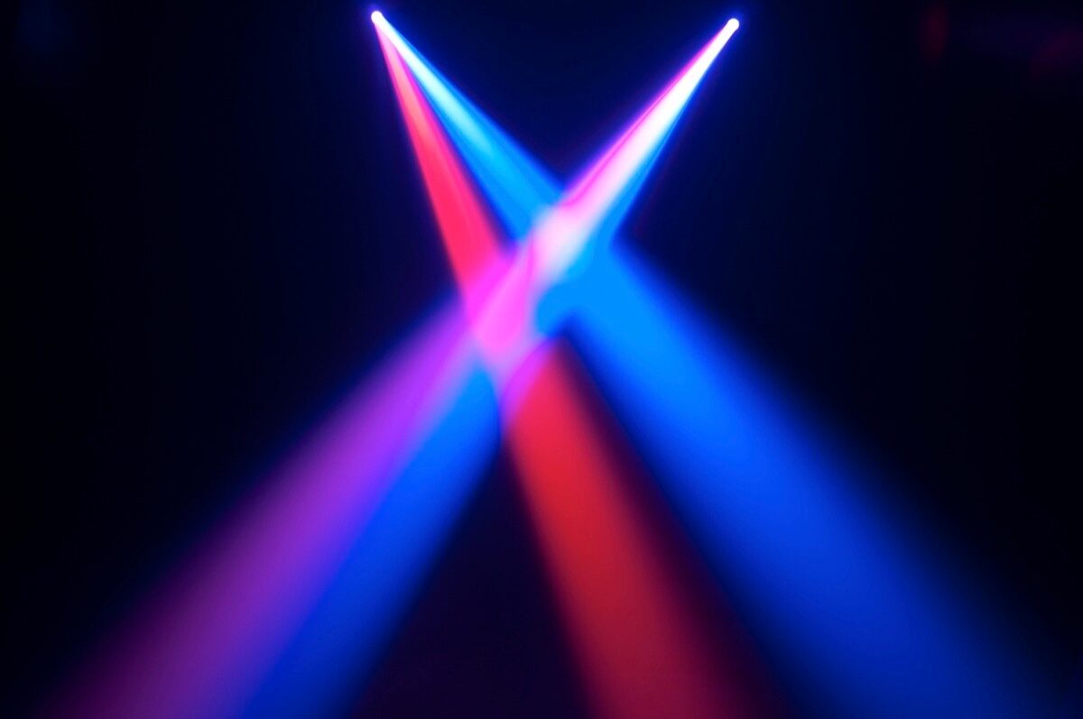 American DJ Inno Pocket Beam Q4 Stage Light, FX3