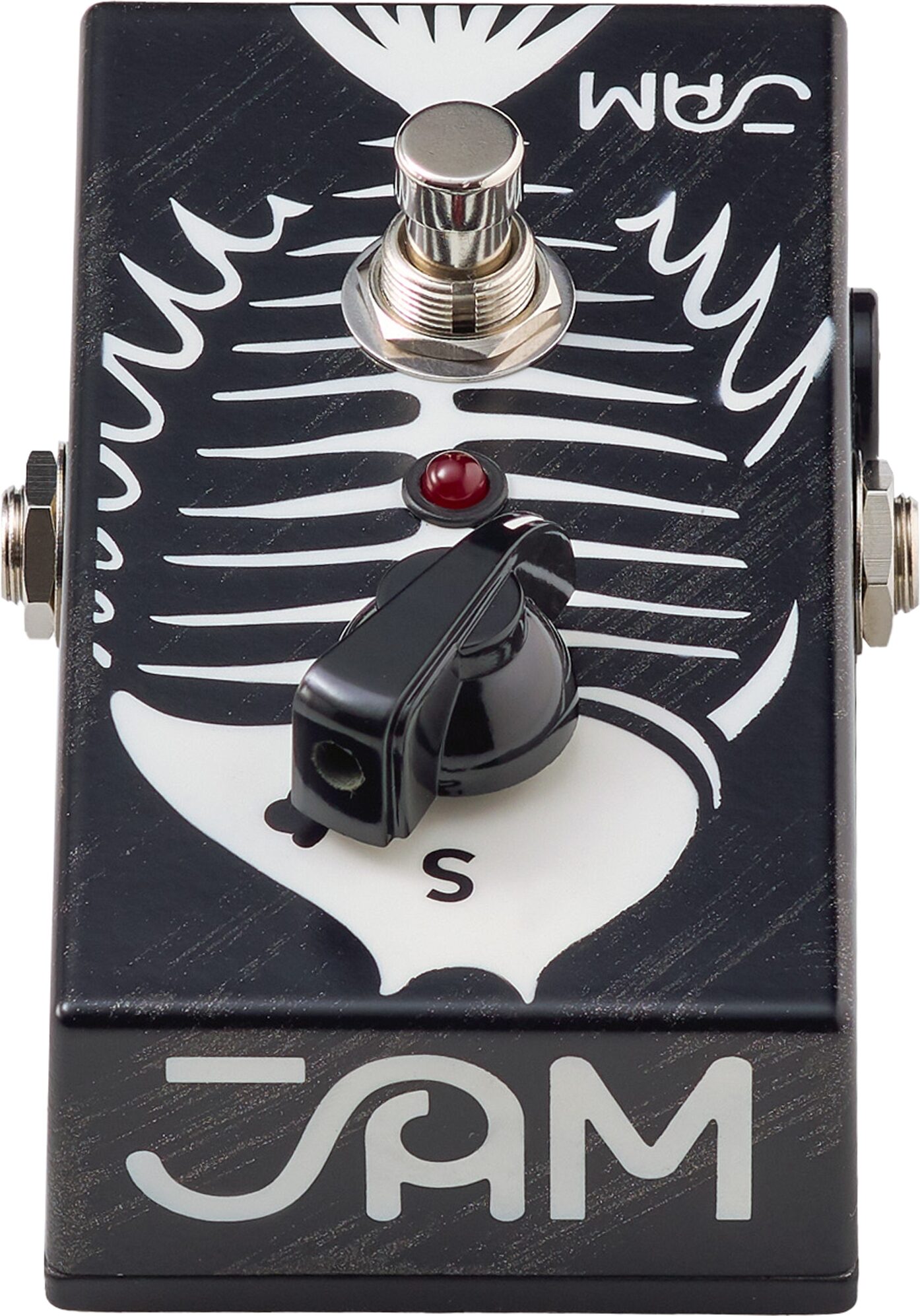 JAM Pedals Ripple Bass Phaser Pedal, Action Position Back