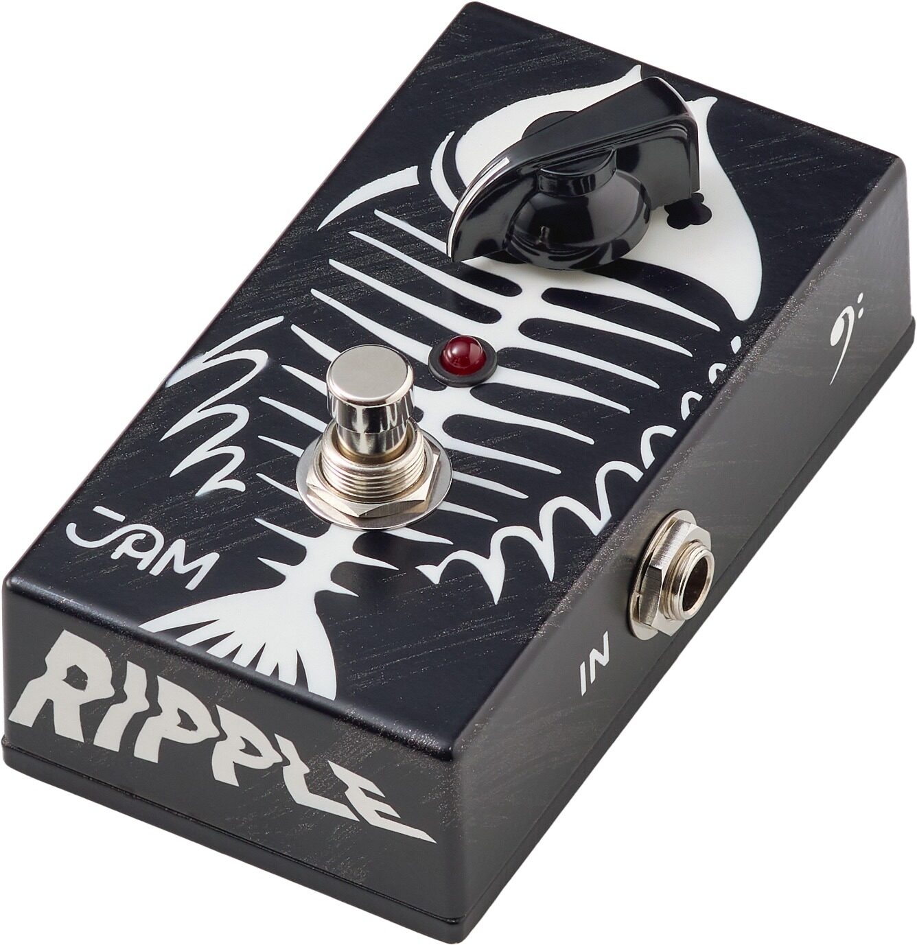 JAM Pedals Ripple Bass Phaser Pedal, Action Position Side